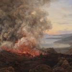 Johan Christian Dahl, Uitbarsting van de Vesuvius, 1821, Statens Museum for Kunst, Kopenhagen.