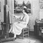 Edith van leckwyck in haar atelier