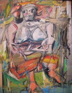 Willem de kooning, woman i 1952, moma new york