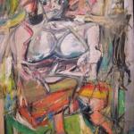 Willem de kooning, woman i 1952, moma new york