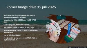 Zomer bridge drive 12 juli 2025