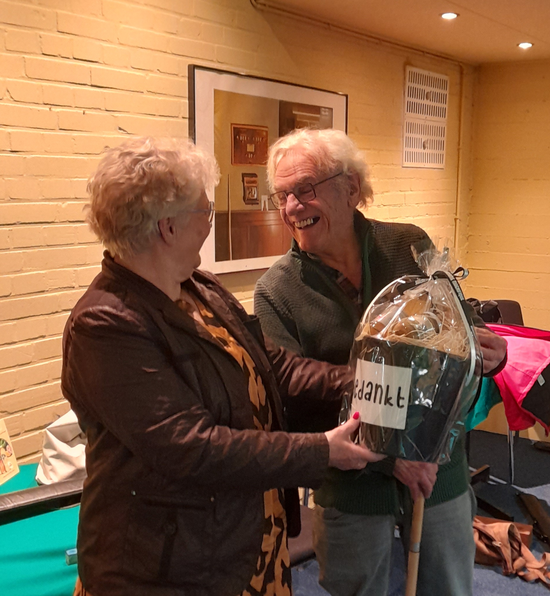 Dank voor Jan van Domburg